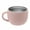 011-dasty lilac, variant on 1PCS Baby Stainless Steel Cup Detachable Design Liquid Feeding Cup BPA Free One Hand Use Training Cup Infant Drinking Essentials