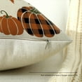 thumbnail image 4 of Matsuzay 4 unids/set vacaciones espíritu hogar con funda de almohada festiva materiales funda de cojín Decoración del hogar Halloween-12, 4 of 6