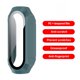 thumbnail image 4 of Kuymtek Pulsera de pantalla de cristal templado para Xiaomi Mi Band 4/5/6/NFC (verde), 4 of 8