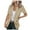 Khaki, variant on Lilgiuy Women's V-Neck Solid Short Sleeve Pocket Cardigan Casual Outwear(Khaki,12) Winter Fashion 2022