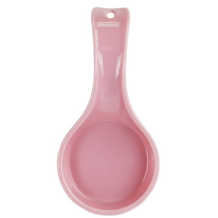 - Mozlly Reston Lloyd Pink Plastic Spoon Rest (Multipack of 3) Kitchen Tools and Accessories