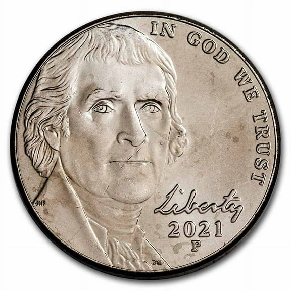 2021-P Jefferson Nickel BU