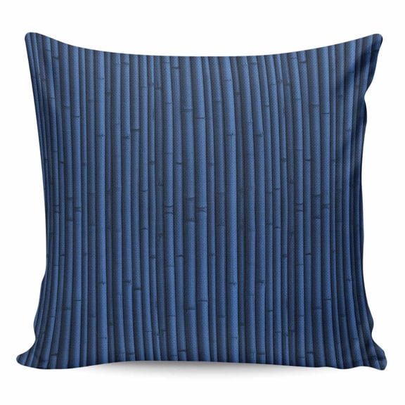 Dark Blue Pillow Covers 26x26 Inch Decorative Throw Pillow Cover, Retro Farmhouse Plants Wall Lines Texture Sofa Pillowcases Accent Cushion Case Home Decor Bedroom Living Room