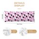 thumbnail image 3 of Balery Pink Girl Halloween Funda Protectora para Almohada Corporal de Algodón Hipoalergénico con Cierre(55 x 21 pulgadas), Almohadas No Incluidas, 3 of 7