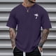 thumbnail image 2 of Playeras Negras Hombre Algodon Camiseta Con Capucha De Cuello Redondo De Navidad Para Hombre Reno Feliz Navidad, 2 of 4