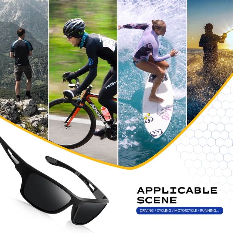 AOMASTE Polarized Sport Wrap Sunglasses photo 7
