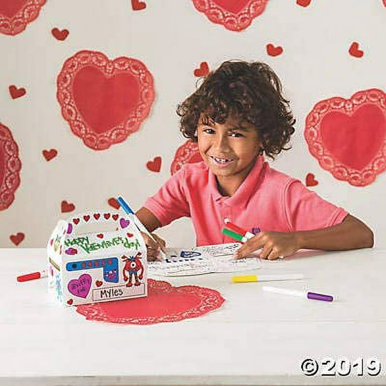 Valentine Toddler Paint Your Own Sweatshirt - Create Art, Party IN A BOX