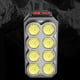 thumbnail image 5 of Lámpara De Mano 8LED Linterna 350LM 1200mAh COB Lámpara solar Tipo-C USB recargable a prueba de agua, 5 of 7