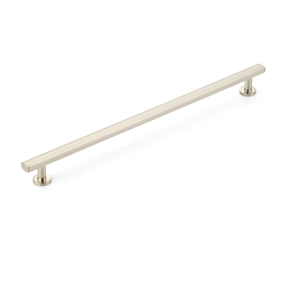 Schaub And Company 563-BN Heathrow 12" Center To Center Contemporary Bar Solid Brass