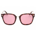 thumbnail image 2 of Tom Ford FT1014 52Y Injected Dark Havana Violet 68 mm Women's Sunglasses, 2 of 2