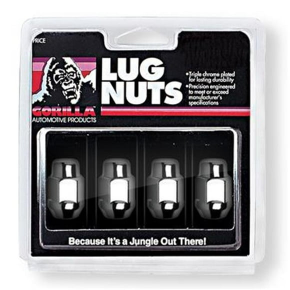 GORILLA 91187 Écrou Cranté Gland avec Renflement, 0.50 Po X 20