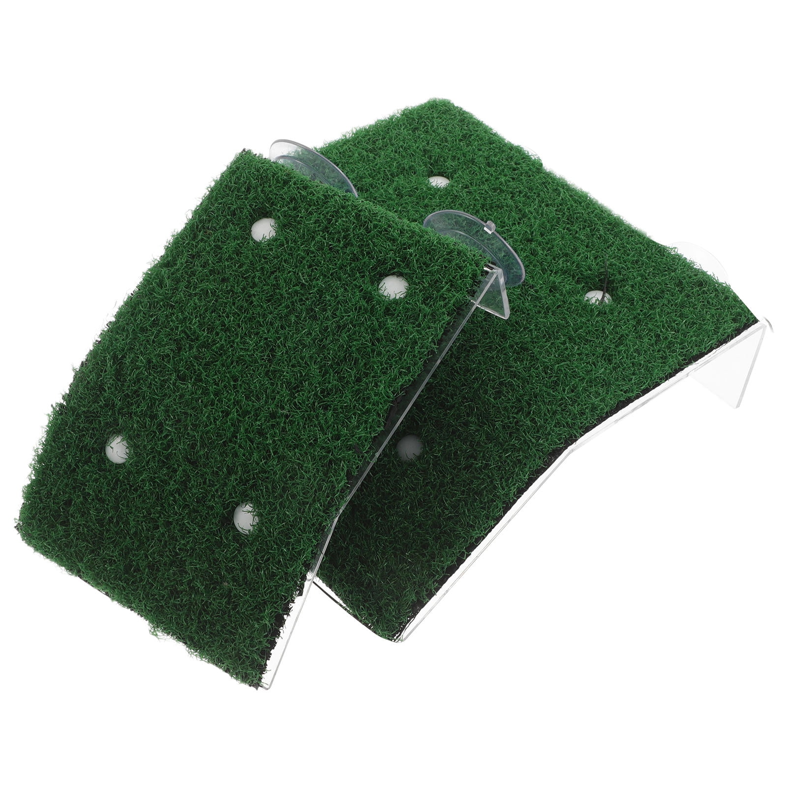 UPOUART Basking Platform for Aquatic Turtles Stable Non-Slip Green 2Pcs