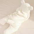 thumbnail image 2 of Newborn Baby Winter Fleece Warm Sleeping Bag Cotton Pure Color Swaddle, 2 of 6