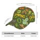 thumbnail image 2 of Fotbe Camping 1 Gorro Clásico de Béisbol, Gorra Ajustable con Broche Snapback, Gorro de Exterior de Algodón Suave, 2 of 6