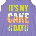 thumbnail image 2 of Instant Message - Its My Cake Day - Toddler & Youth Girls A-line Dress, 2 of 5