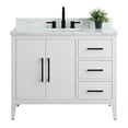 thumbnail image 5 of Vanity Art 42" Single Sink Bathroom Vanity Cabinet with Ceramic Countertop, 5 of 9