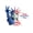 1PC Independence Day Statue of Liberty Glass Sticker#18, variant on 1PC Hot Deal! Independence Day Statue of Liberty Glass Sticker, Classic Patriotic Element Window Ornament Lightweight Decor Sticker for Daily and Holiday Use