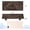 Brown, variant on Natural Marble Tray Pedestal Stand Soap Jewelry Riser for Bathroom Counter Kitchen Sink Vanity Organizer Decorative Stone Catchall for Perfume Candles