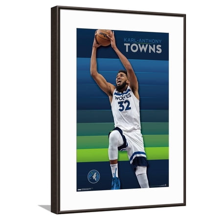 NBA Minnesota Timberwolves – Karl-Anthony Towns 23 Canvas Wall Poster 14.725 x 22.375