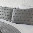 thumbnail image 2 of 3 pc. Solid Eyelash Quilt Set - Mudd - Full/Queen, 2 of 4