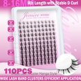thumbnail image 2 of Eyelash Clusters JIMIRE Fairy Lash Manga de aspecto natural, 110 unidades, 2 of 7