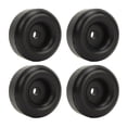 thumbnail image 1 of Cojín De Goma Para Puerta De Rampa, Absorción De Vibraciones, Topes De Goma Redondos, 1 Pulgada De Espesor, Altura, Reduce El Ruido, Protección De Cojín Redondo De 2,5 Pulgadas, 1 of 7
