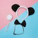 thumbnail image 3 of 3pcs Fun Panda Tail, 3 of 3