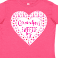 thumbnail image 4 of Inktastic Grandpa's Sweetie Pie with Pink Hearts Boys or Girls Toddler T-Shirt, 4 of 5