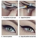 thumbnail image 4 of Herramienta De Plantilla De Delineador De Ojos, Plantilla Portátil De Sombra De Ojos Reutilizable Multifunción 2 Piezas Para Maquillaje Para Principiantes, 4 of 7