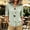 Green, variant on Womens Gingham Plaid Shirt Cotton Blend Long Sleeve Casual Relaxed Fit Blouse S-XXXXL