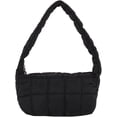 thumbnail image 1 of LinYooLi Quilted Tote Bags for Women Lightweight Quilted Padding Shoulder Bag Down Cotton Padded Large Tote Bags Lattice, 1 of 6