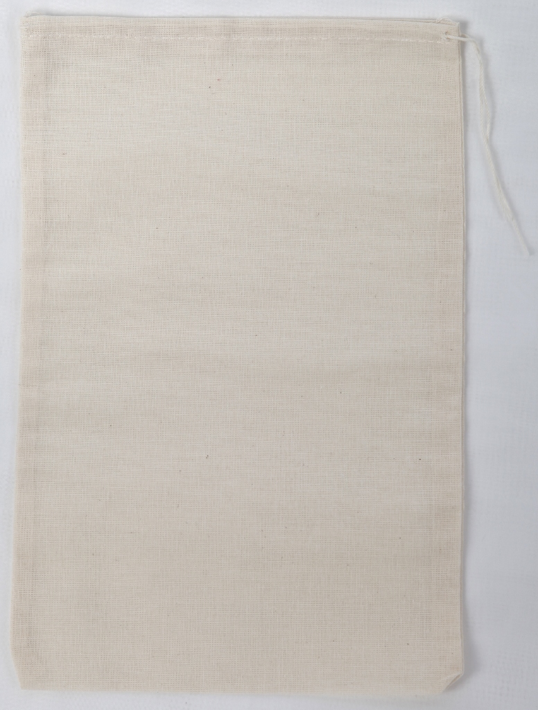 4/"x6/" Cotton Single Drawstring Muslin Bags SET OF 25 Black color