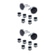 thumbnail image 2 of Guardurnaity 8 unids/set de gemelos de forma redonda con forma de gota de aceite para hombre, conjunto de gemelos para hombre, gemelos para camisa de boda, Type1 NO1 Guardurnaity CBP054930, 2 of 5