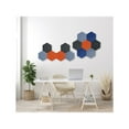 thumbnail image 5 of Luxor RECLAIM® Stick-On Decorative Acoustic Panels - Navy Blue 6-Pack, 5 of 7