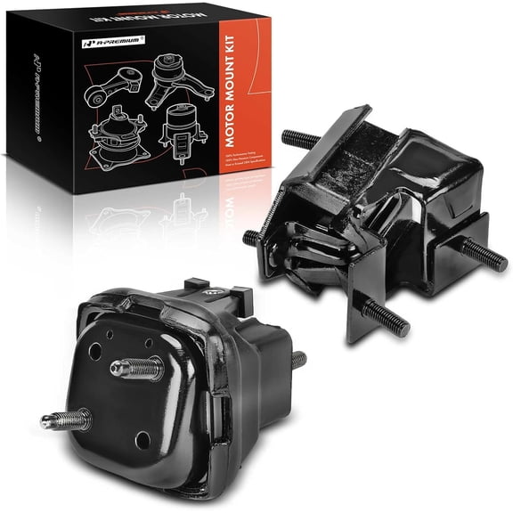 A-Premium 2PCS Transmission Mount Set Compatible with Chevrolet Impala 2006-2009, Monte Carlo 2006-2007 & Buick LaCrosse/Allure 2008-2009 & Pontiac Grand Prix & Oldsmobile Intrigue, 3.5L 5.3L