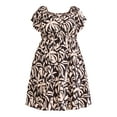 thumbnail image 4 of Terra & Sky Women's Plus Sweetheart Mini Dress, Sizes 0X-5X, 4 of 4