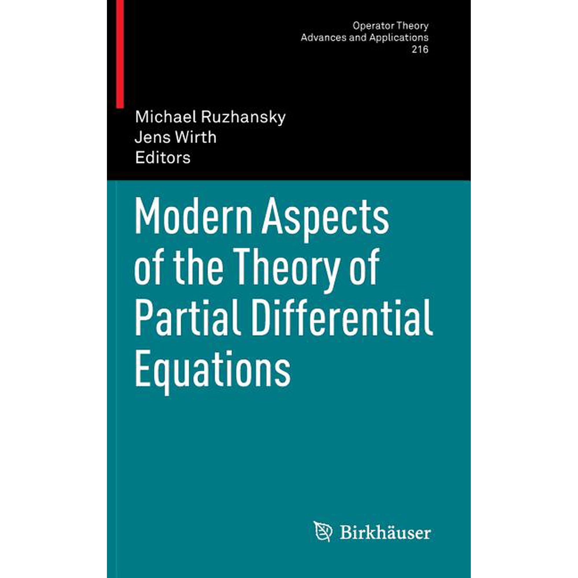 Modern Aspects of the Theory of Partial Differential Equations (Hardcover)