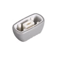thumbnail image 4 of Uxcell Straight Slide Potentiometer Flat Push Knob Insert Shaft 4x1.8mm White Grey 10pack, 4 of 5
