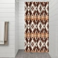 thumbnail image 3 of 36x72 Inches Ethnic Vintage Shower Curtain Bohemian Chic Polyester Tribal Pattern Bathroom Decor, 3 of 5