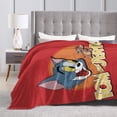 thumbnail image 4 of Tom And Jerry Blanket, Super Soft Throw Blanket For Bed Sofa Couch, Cozy Flannel Blanket For Bedroom Livingroom, 40"X30", 4 of 9