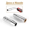 thumbnail image 2 of 11Pcs/Set Mig Welding Nozzle Welder Torch Nozzles Gold Tip Holder Contact Tips 0.040 Inch Gas Diffuser Set For Torches, 2 of 5