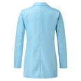 thumbnail image 2 of Vedolay Women's Suit Jackets Women's Casual Blazers Long Sleeve Oversized Business Lapel Collar Jacket,Blue S, 2 of 4