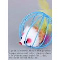 thumbnail image 2 of 2pcs Feather & Rat Decor Cat Teaser Toy For Cat For Interaction, 2 of 5