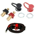 thumbnail image 3 of maskred Bornes de Charge de Batterie à Distance Bornes de Chargeur de Batterie pour RV Bornes de Chargeur de Batterie pour Voiture Rouge, 3 of 6