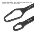 thumbnail image 4 of Uxcell 3-17mm Double-ended Adjustable Torx Wrench 0.14" Thick 5.9" Length, Black, 4 of 6