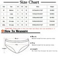 thumbnail image 2 of Akafmk Plus Size Underwear for Women High Waisted Lace Briefs Solid Color Lace Flower High Elasticity Abdomen Lift Buttocks Briefs Comfortable Breathable Underwear Panties, Sizes M-3XL, 2 of 3
