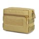 thumbnail image 2 of Riñonera para actividades al aire libre Wolf Brown para deportes, senderismo, pesca y más: bolsa médica multifuncional lista para la aventura, 2 of 8