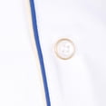 thumbnail image 3 of Chaqueta de chef unisex de manga larga para restaurante, uniforme para hombre y mujer Blanco XXL, 3 of 9