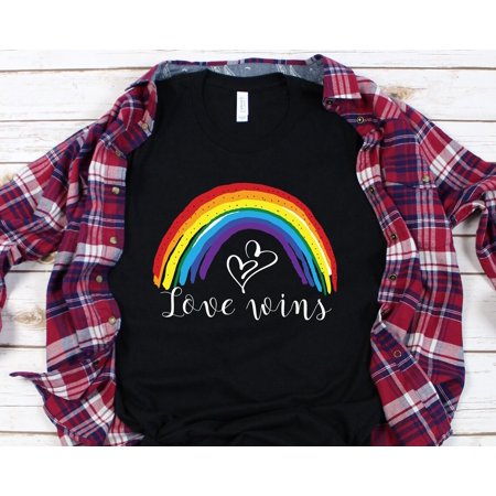 Pride Shirt Pride T-Shirt Rainbow Shirt Lgbt Shirt Love Wins Shirts Queer Shirt Love Is Love Love Is Love Shirt Women