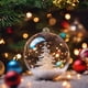 thumbnail image 5 of 1/12 piezas de bolas huecas de plástico transparente rellenables para hacer tú mismo, adornos colgantes para árbol de Navidad, regalos para fiestas en el hogar, caja de decoración, 5 of 5
